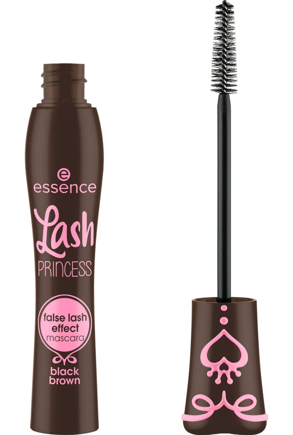 Essence Lash Princess False Lash Effect Mascara, Black Brown (0.4 fl oz)