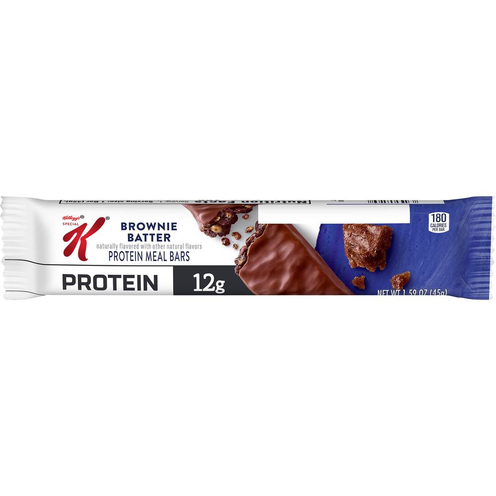 Special K Kellogg's Double Chocolate Protein Meal Bars, Brownie Batter (1.59 oz)