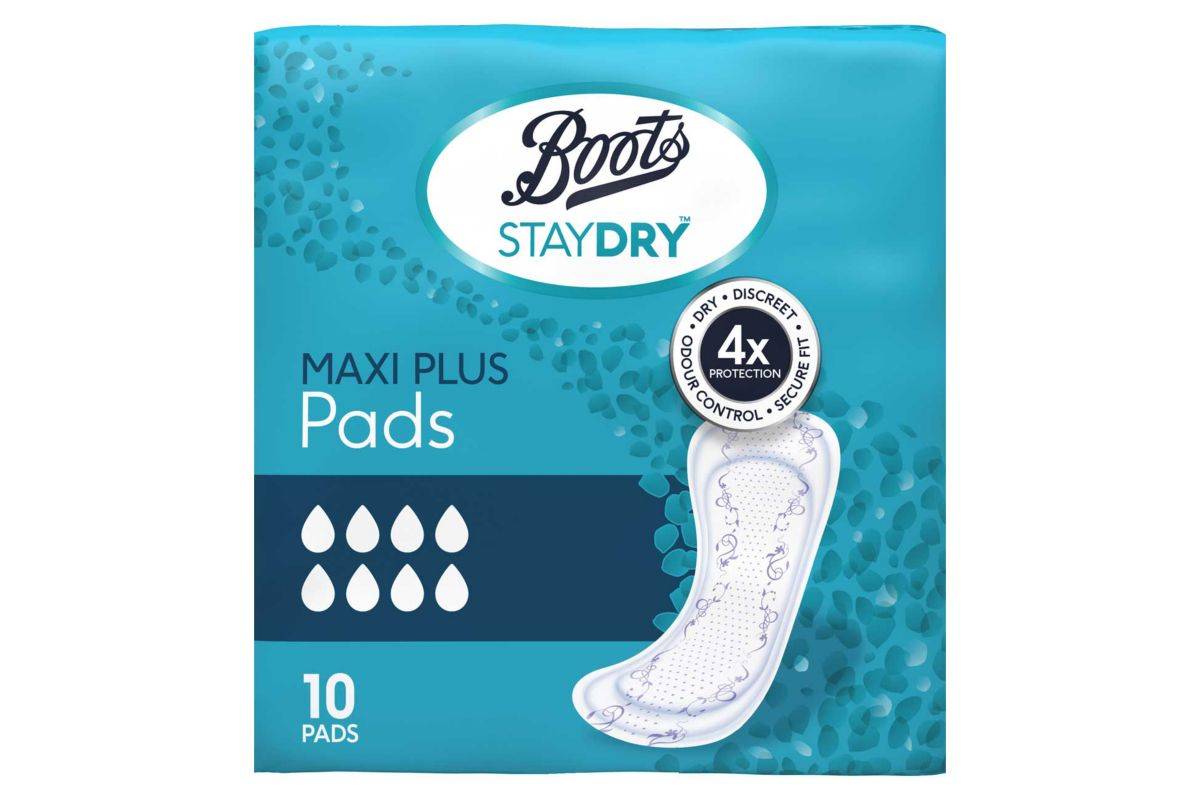 Boots Staydry Maxi Plus Pads