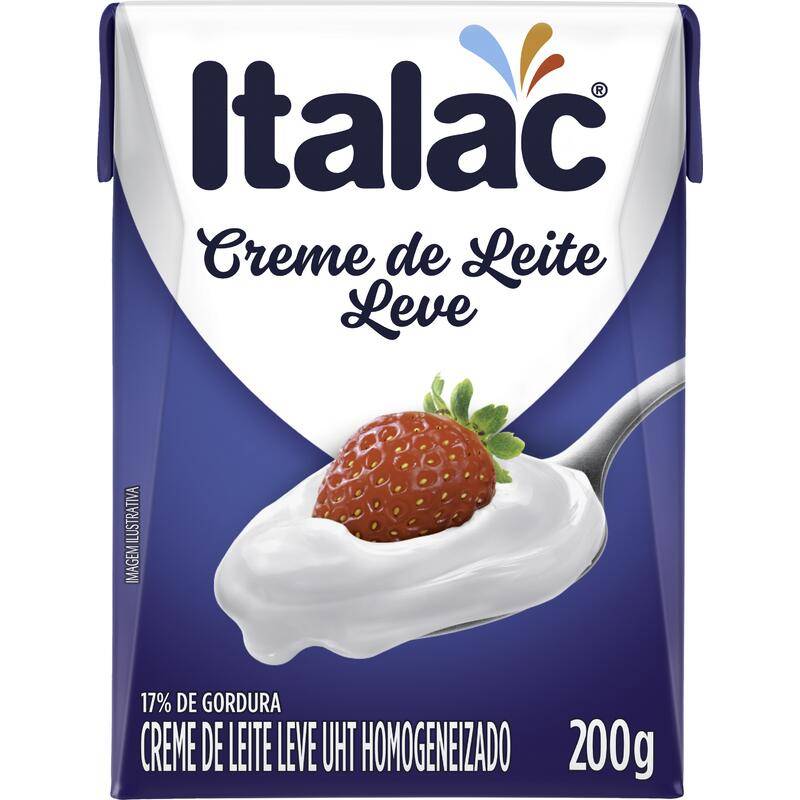 Italac creme de leite leve uht homogeneizado (200 g)