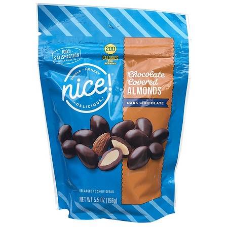 Nice! Chocolate Covered Almonds Dark Chocolate