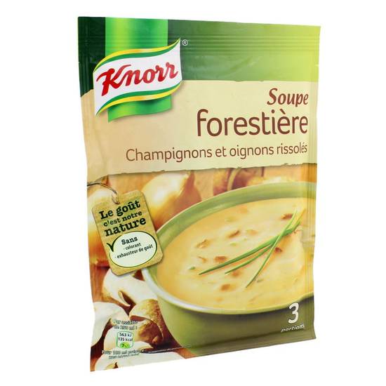 Soupe déshydratée champignons et oignons Knorr 85g