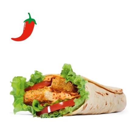 Spicy Veggie Wrap