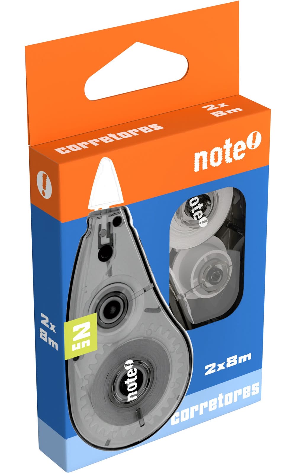 Fita Corretora 8 M 2 Unidades Note!