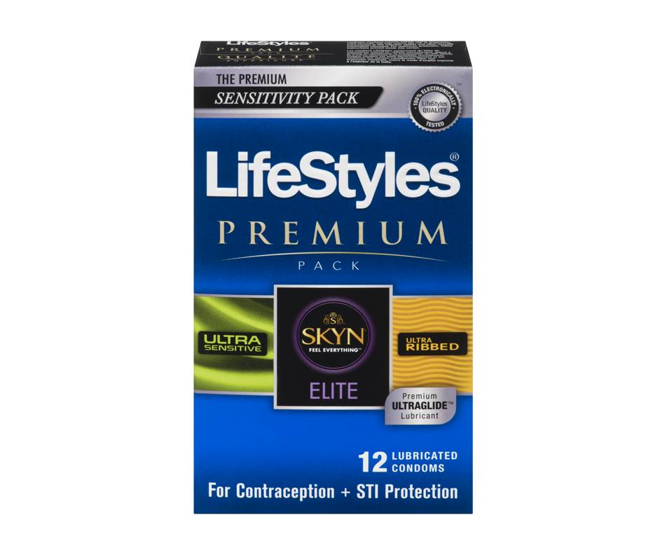 lifestyles lubricated condoms LifeStyles Skyn® Original Natural Feeling Non-Latex Lubricated Condoms, 12  ct main image 1