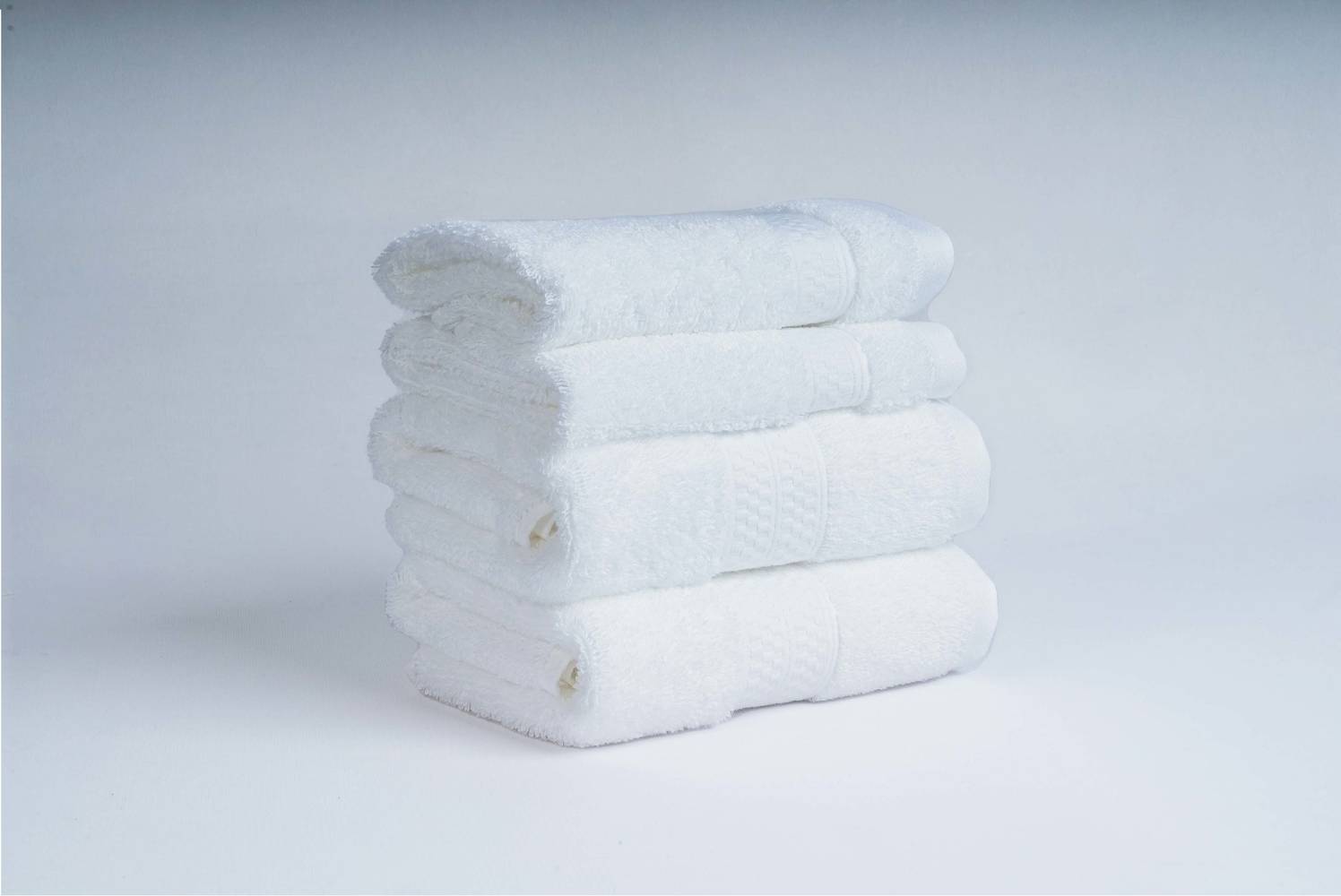 allen + roth 4-Piece White Cotton Hand Towel and Wash Cloth Set | TRNSFTHWWHT