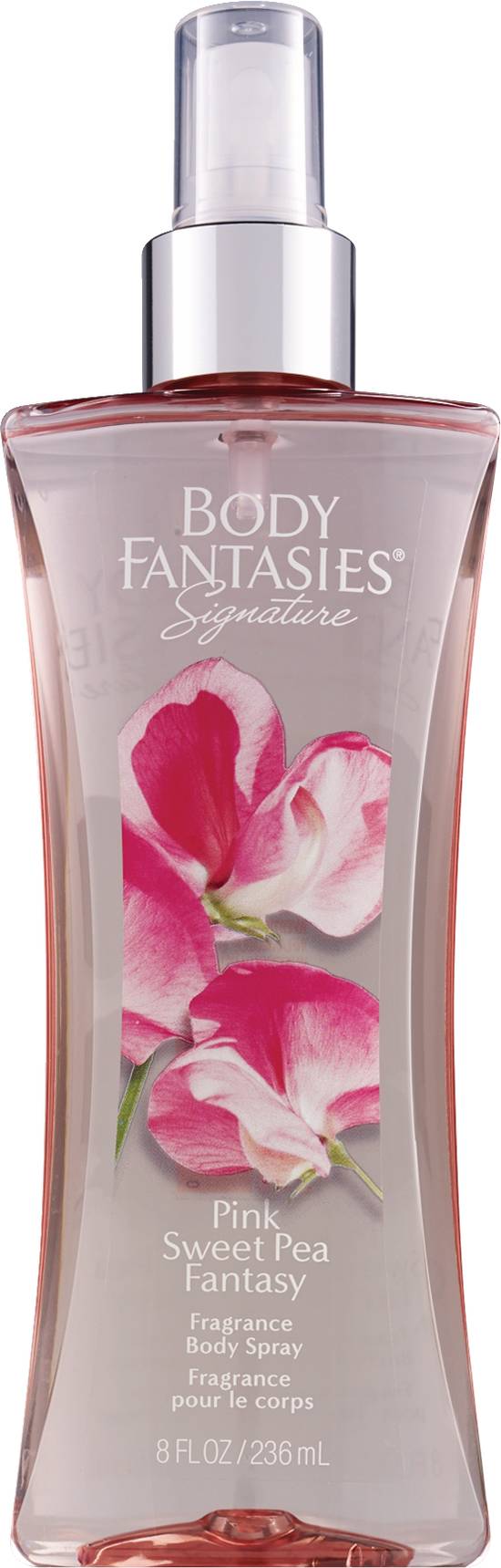 Body Fantasies Signature Fragrance Body Spray, Pink Sweet Pea Fantasy