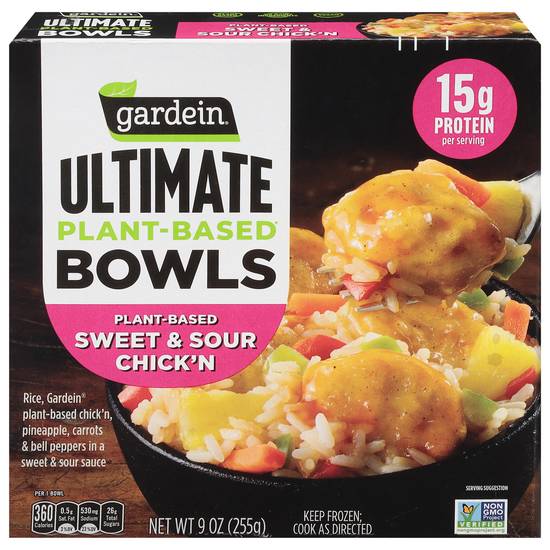 Gardein Ultimate Plant-Based Sweet & Sour Chick'n Sweet & Sour Chick'n Bowls