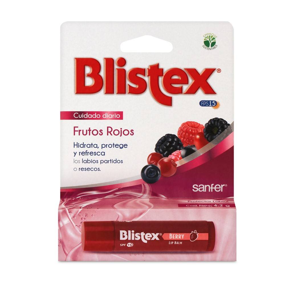 Blistex protector labial frutos rojos fps 15 (blister 4.2 g)