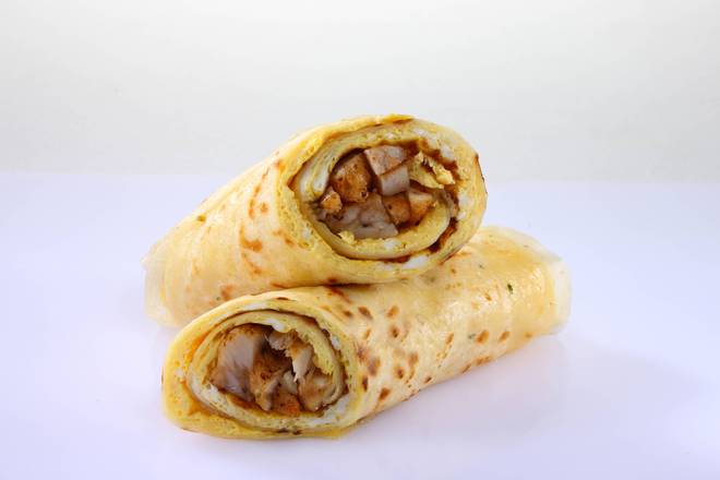 燻雞蛋餅 Omelette with Smoked Chicken