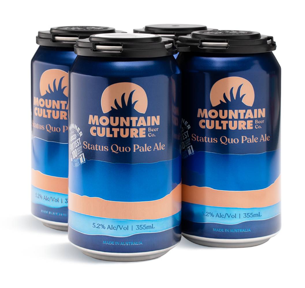 Mountain Culture Status Quo Pale Ale Can 355mL x Pack 4