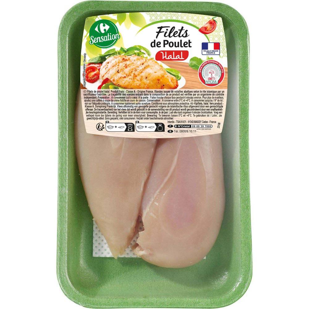 Carrefour Sensation - Filets de poulet halal (2)