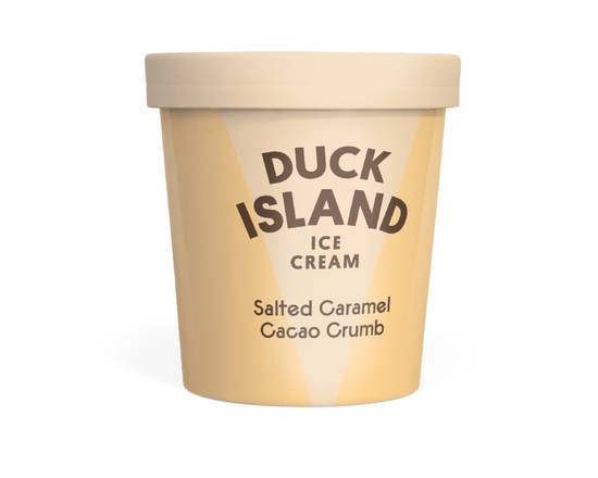 Duck Island Ice Cream - Salted Caramel Cacao Crumb