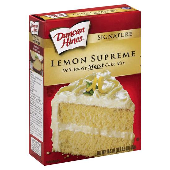 Duncan Hines Signature Lemon Supreme Cake Mix (16.5oz box)