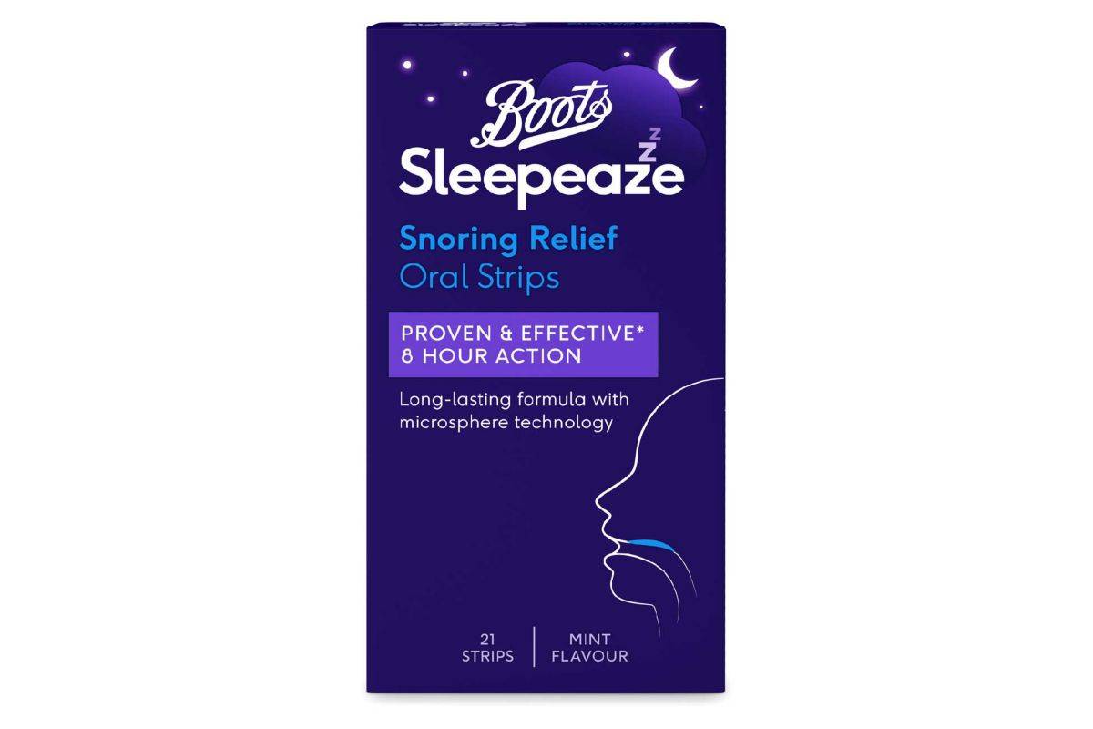 Boots Sleepeaze Snoring Relief Oral Strips - 21 Strips