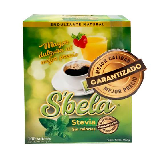 Endulzante Natural Stevia Sbela X 100 Uni