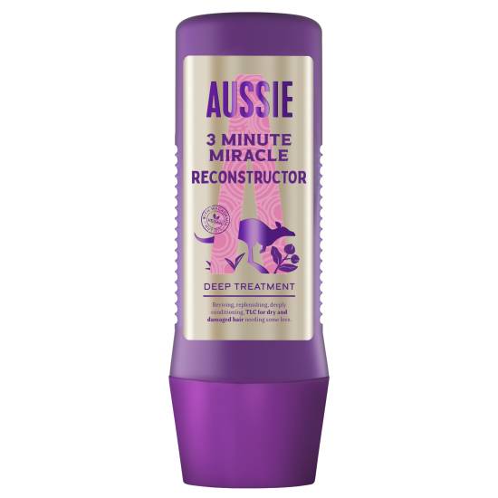 Aussie 3 Min Miracle Reconstructor Vegan Deep Treatment Hair Mask (225ml)