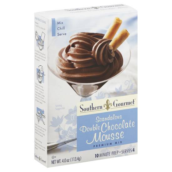 Southern Gourmet Scandalous Double Chocolate Mousse Mix (4 oz)