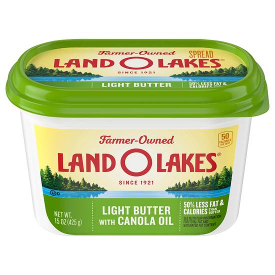 Land O'lakes Light Butter With Canola Oil (15 oz)