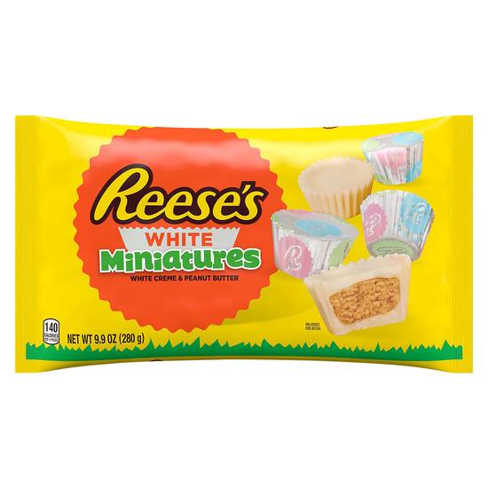 Reese's Peanut Butter White Miniatures Cups