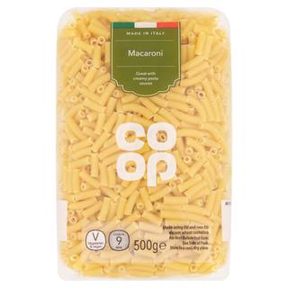 Co-op Macaroni 500g (Co-op Member Price £0.80 *T&Cs apply)