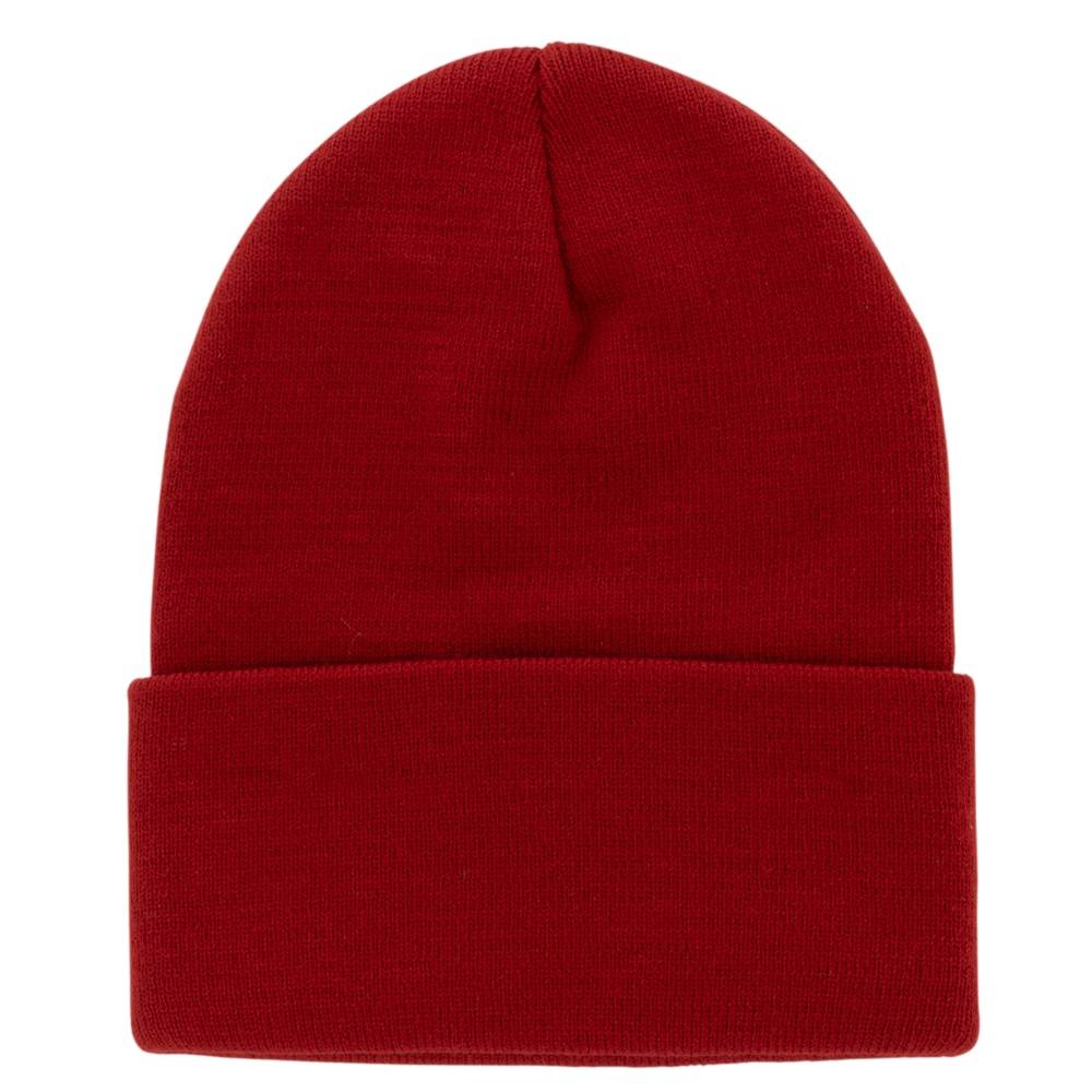 Infinity Brands Men's Red Acrylic Knit Hat (Adult) | MK14-033CRG