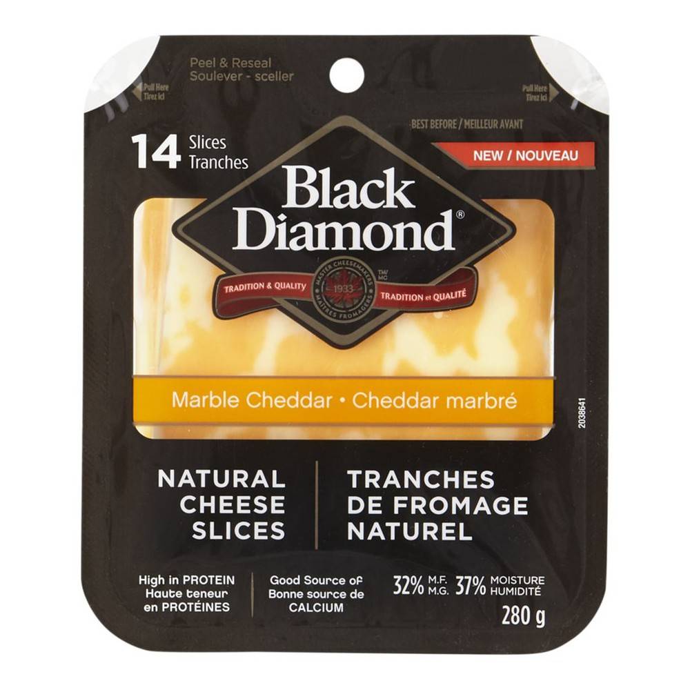 Black Diamond Natural Cheese Slices, Marble Cheddar Delivery Near Me
