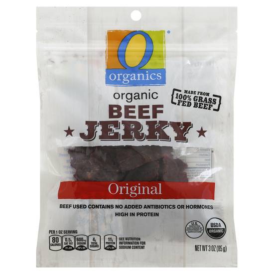 O Organics Original Beef Jerky (3 oz)