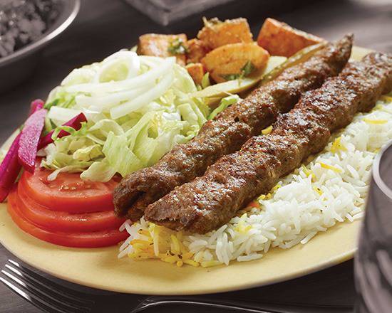 Chargrill BBQ Beef Kebab Plate