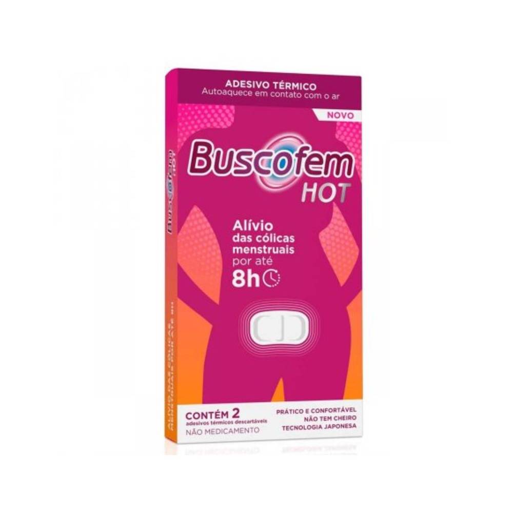 Hypera buscofem hot (2 adesivos)