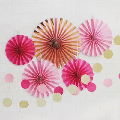 Celebrate It Party Decor Kit, Pink (7 ct)