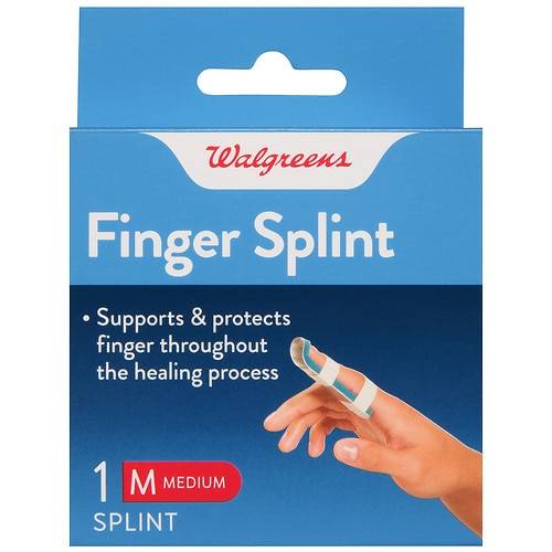 Walgreens Finger Splint Medium - 1.0 ea