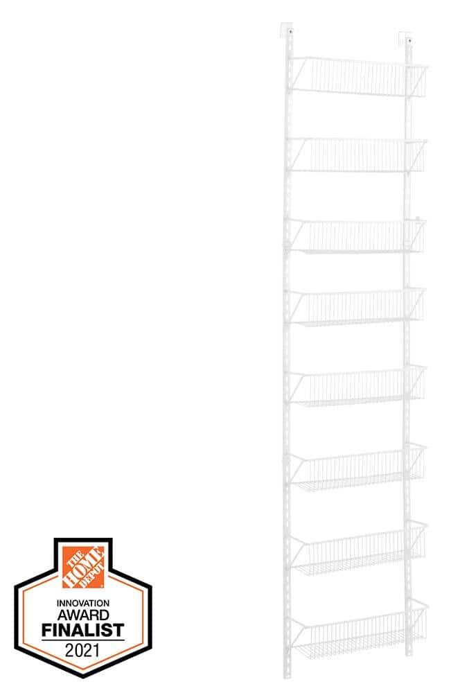 Everbilt 8 Tier Over-The-Door Adjustable Pantry Organizer