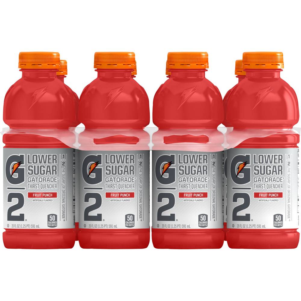 Gatorade Low Calorie Fruit Punch Thirst Quencher (8 ct, 20 fl oz) (fruit punch)