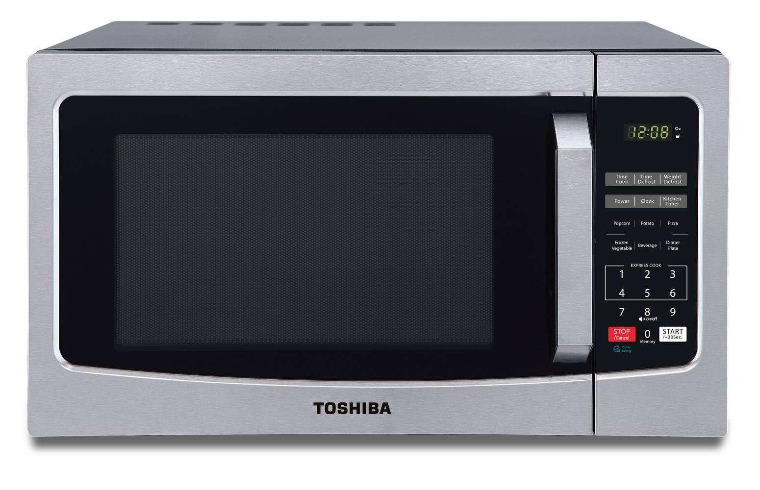 Toshiba Stainless Steel Countertop Microwave