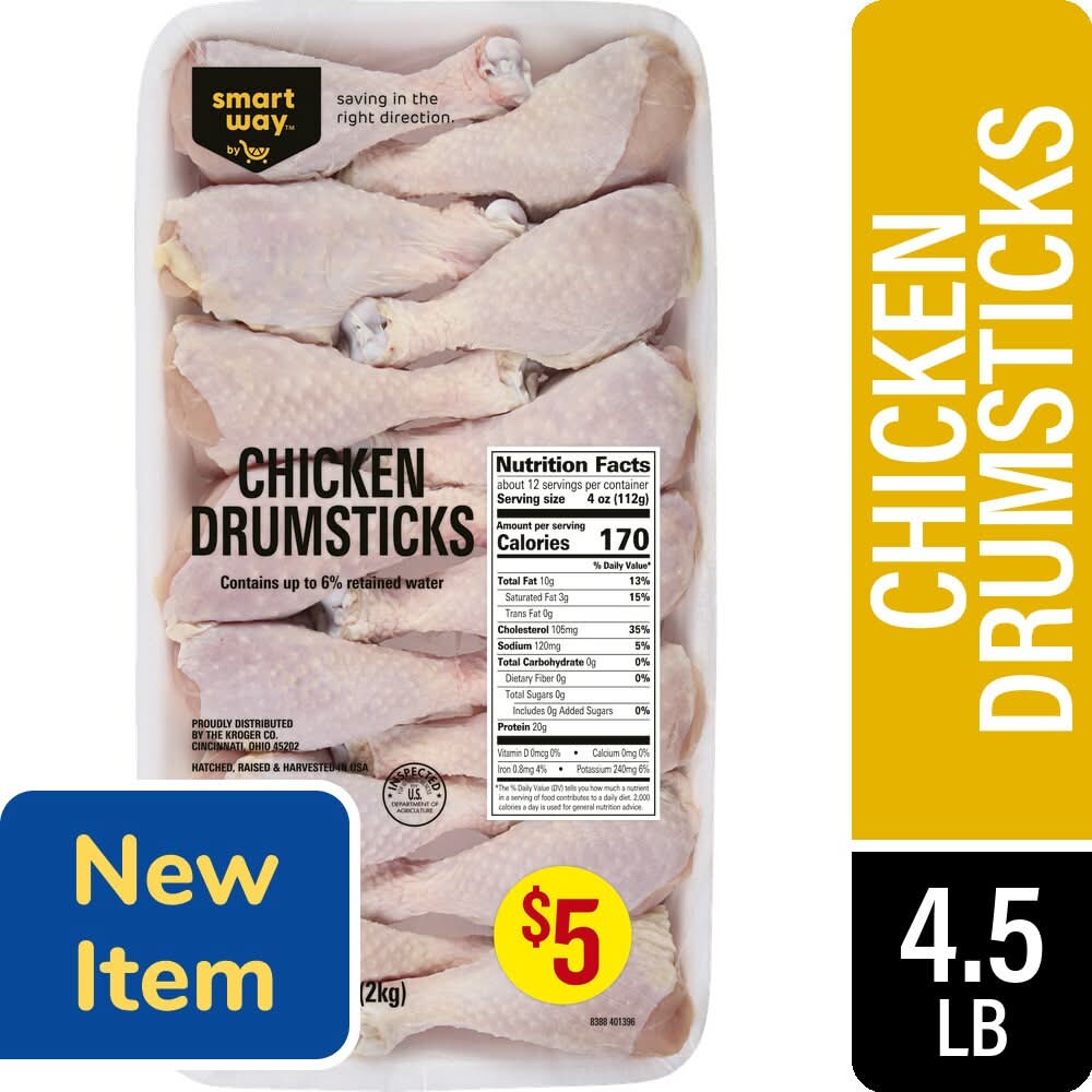 Smart Way™ Fresh Uncooked Chicken Drumsticks