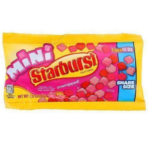Starburst Mini Fruit Chews Candy (favereds)