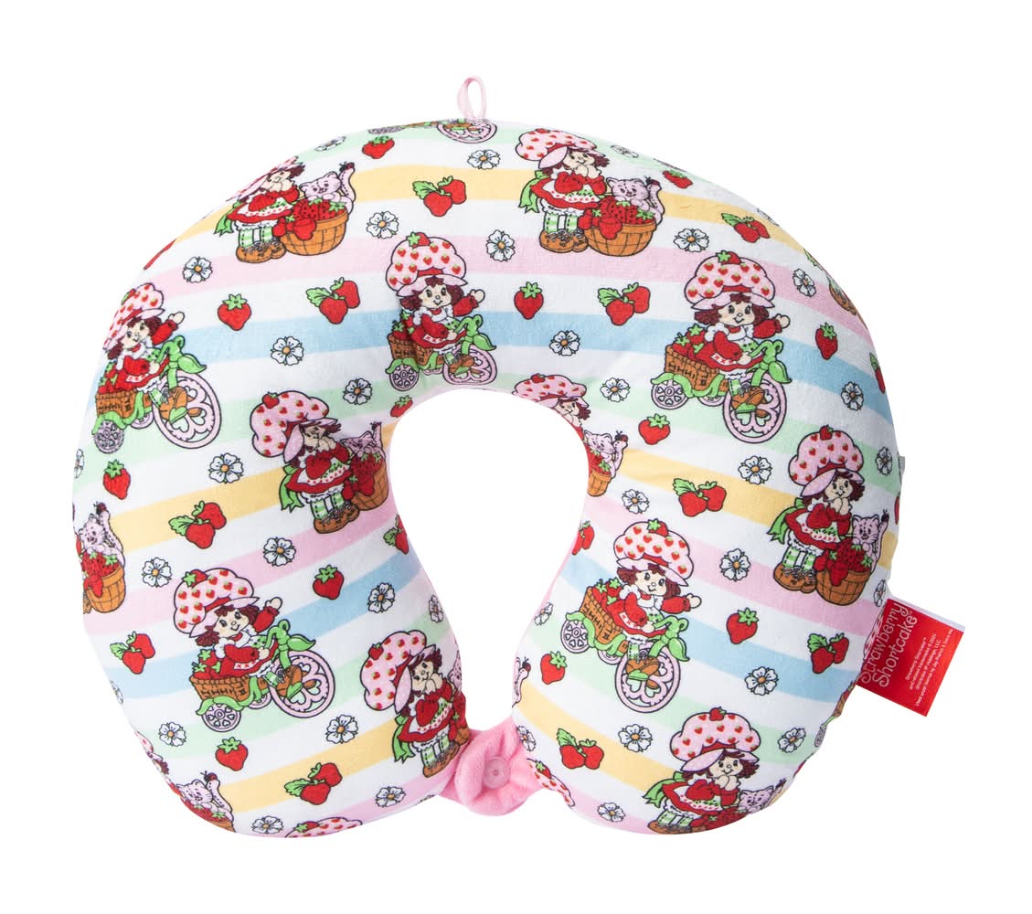 Strawberry Shortcake™ Striped Travel Pillow