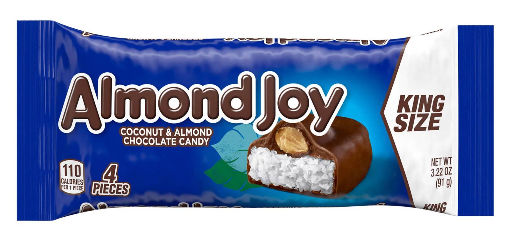 Almond Joy Coconut & Almond Chocolate Candy King Size (3.22oz)