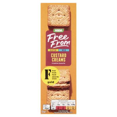 ASDA Free From Custard Creams (125g)