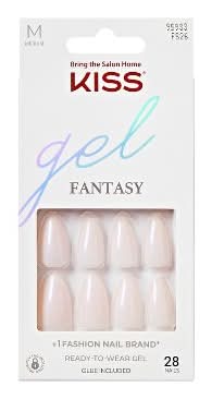 KISS Products Gel Fantasy Sweater Weather Fake Nails, Medium (28 ct)