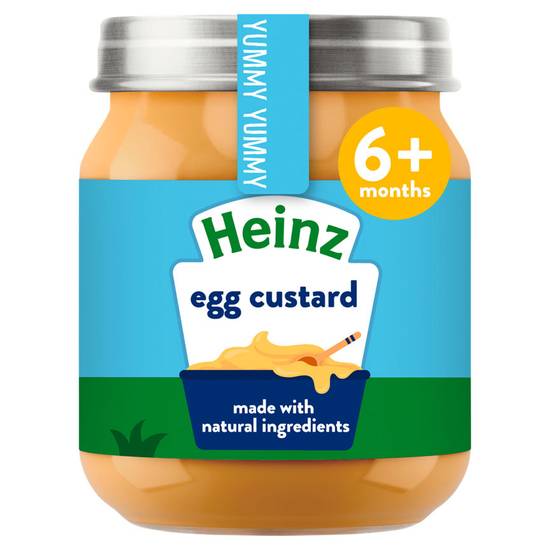 Heinz By Nature Egg Custard 6+ Months 120g