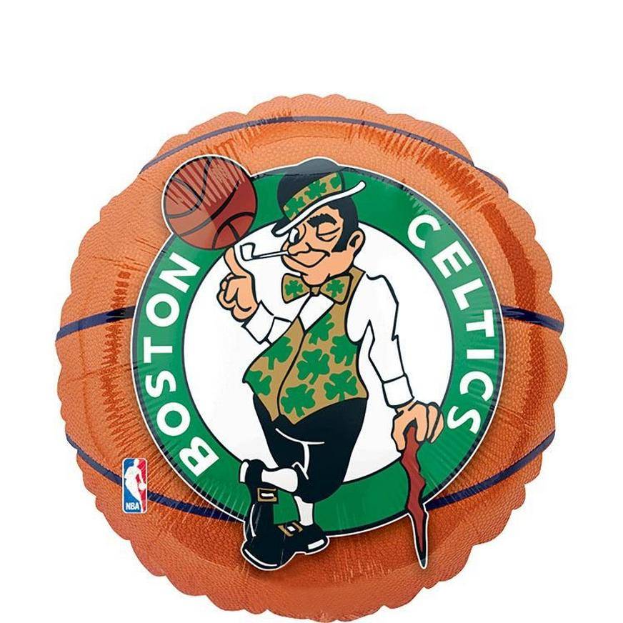 Uninflated Boston Celtics Balloon - Basketball