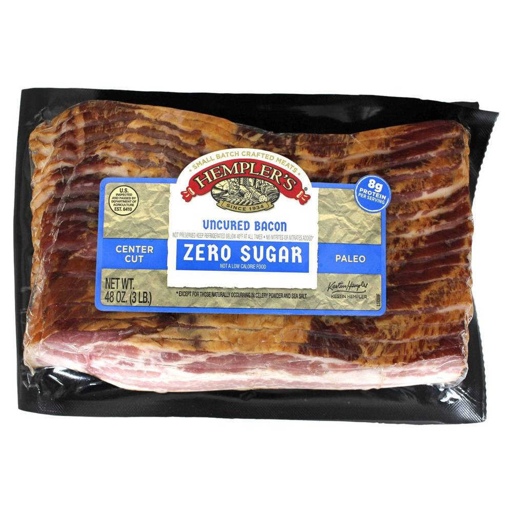 Hempler's Uncured Zero Sugar Bacon