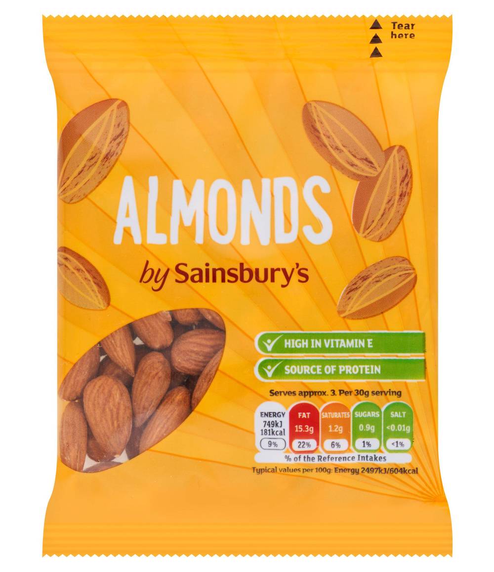 Sainsbury's Almonds (100g)