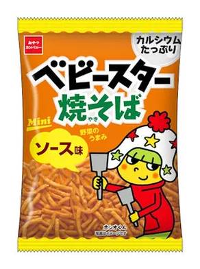おやつカンパニー ベビースター 焼そばソース味 ミニ (20g)