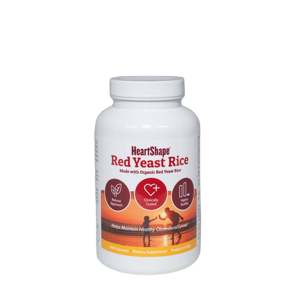 Red Yeast Rice - 240 Capsules (120 Servings)