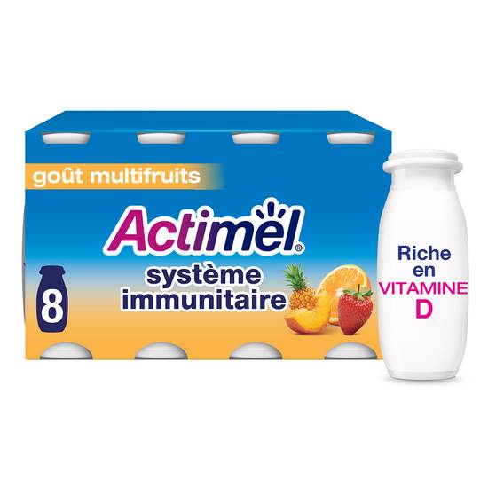 Actimel - Yaourt à boire (8 pièces) (multifruits)