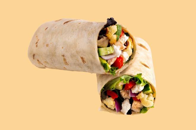 Grilled Chicken Mediterranean Wrap