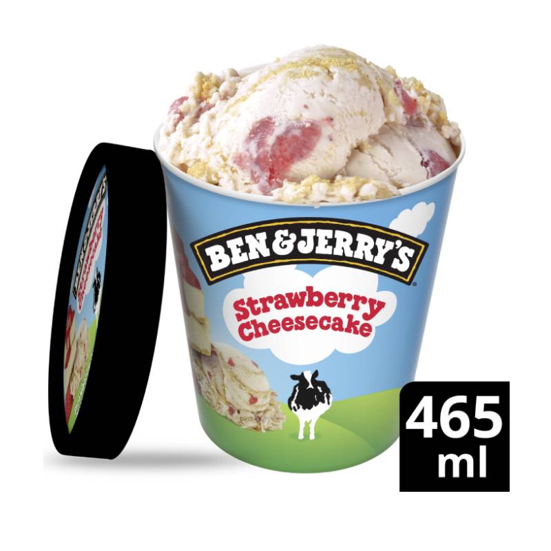 BJ 草莓起士蛋糕冰淇淋 465ml <465ml毫升 x 1 x 1BoX盒>